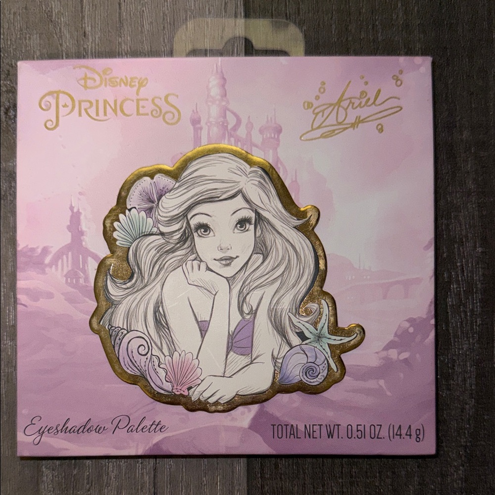 Disney Princess Ariel Eyeshadow Palette - Purple and Gold